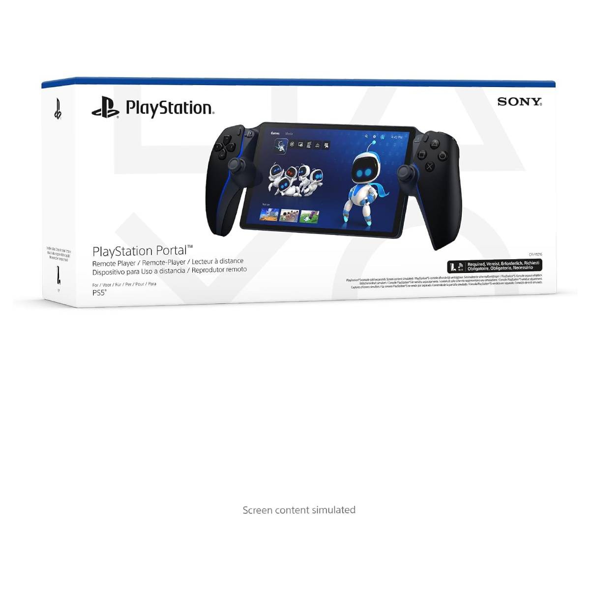 PlayStation 5 Portal Remote Player - Midnight Black image number null
