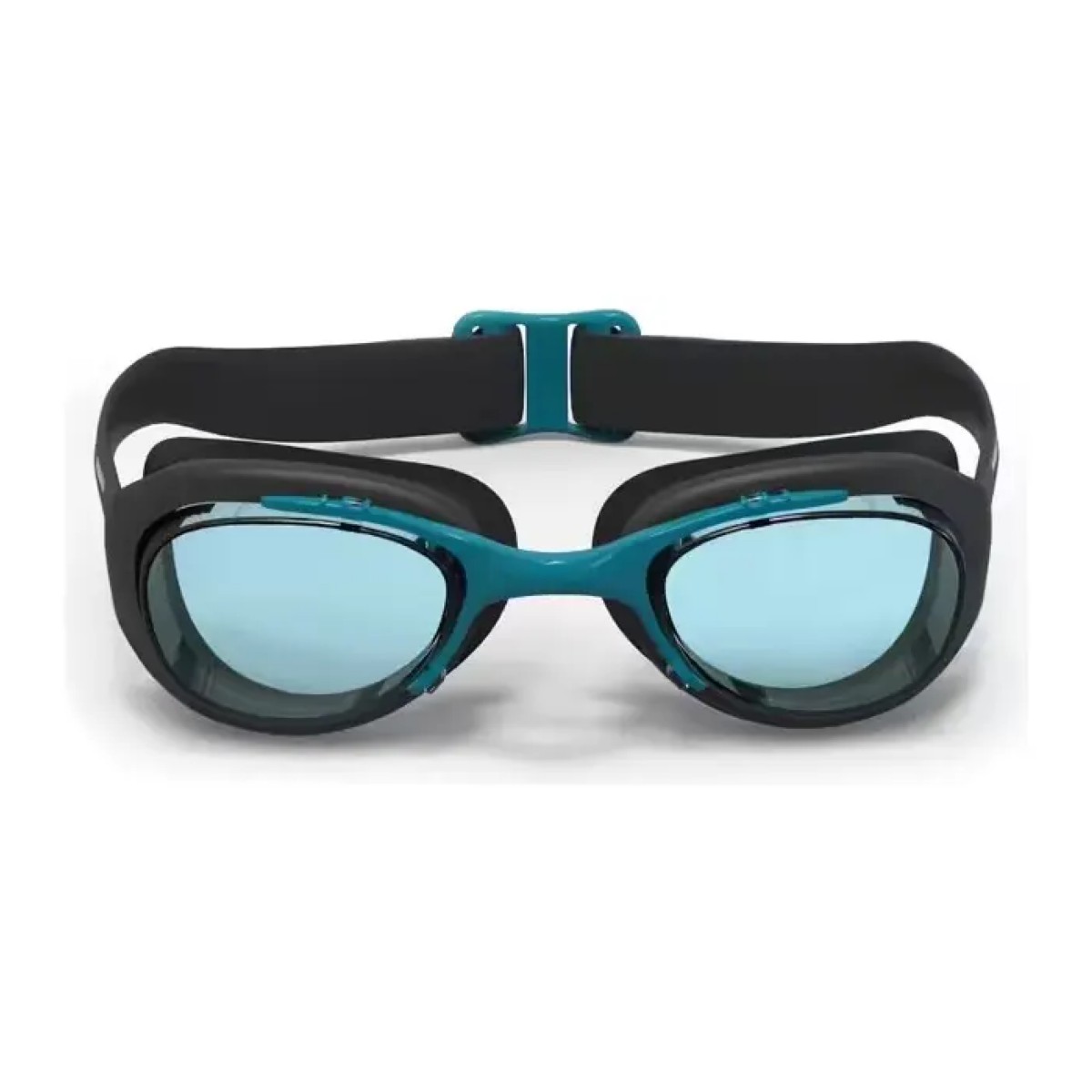 Goggles Nataci&oacute;n Cristales Claro Negro Azul Unitalla Negro/azul image number null