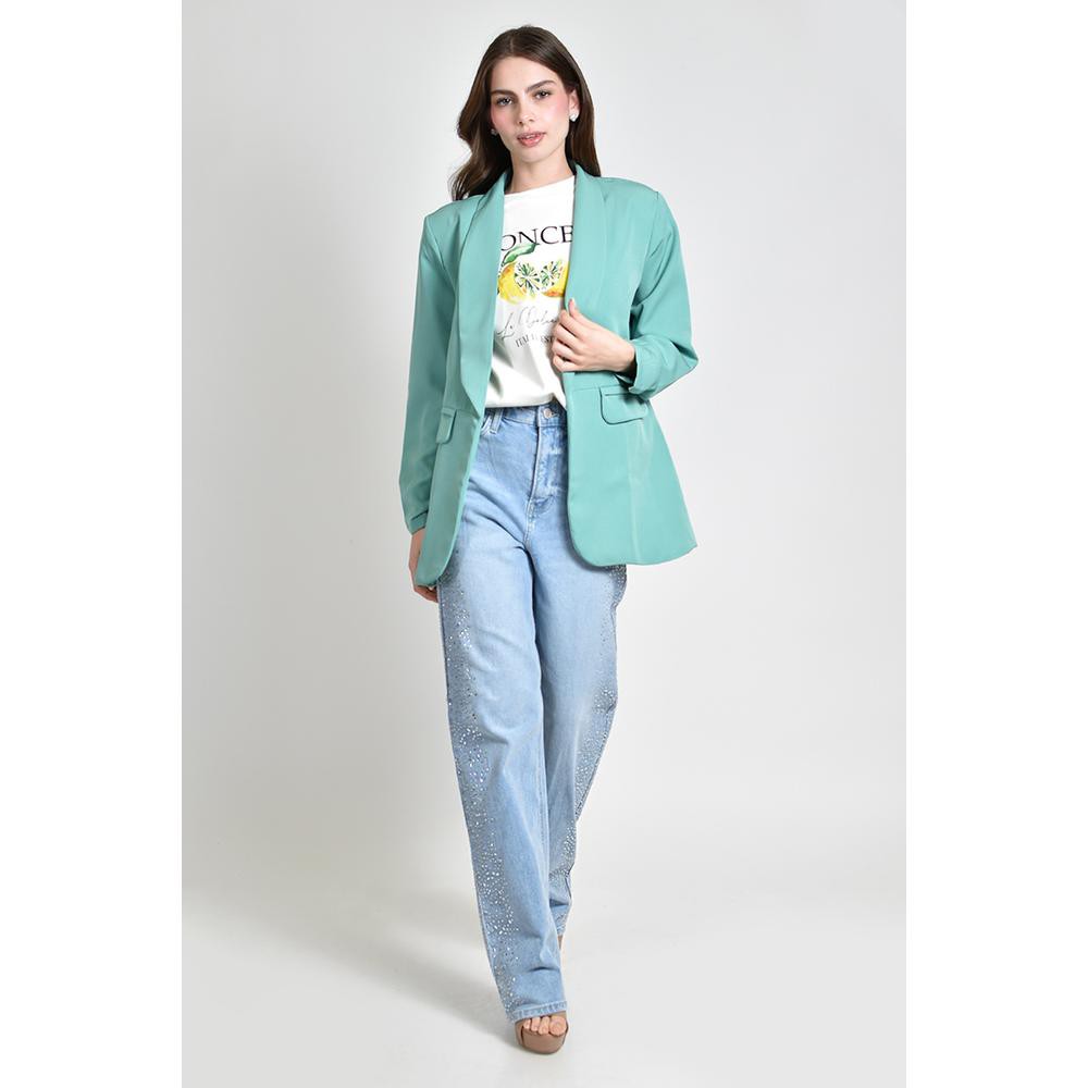 Blazer manga 3/4 Roman Fashion /Juvenil, 12255 (Menta) image number null