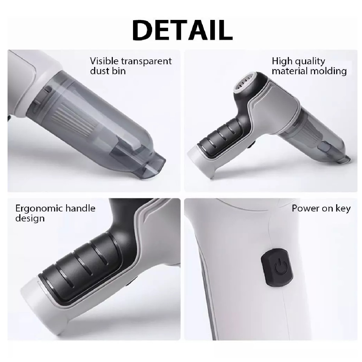 Aspirador De Mano Multiusos Para El Hogar Del Autom&oacute;vil image number null
