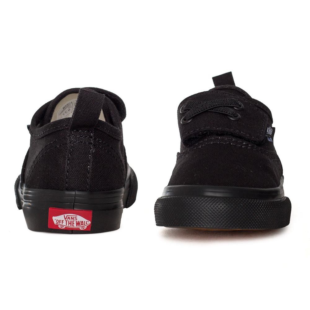 Tenis Vans Authentic Elastic V - 0EENBKA - Negro - Bebes image number null