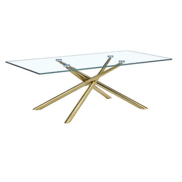Mesa de Centro Troyes Dorado - Kessa image number null