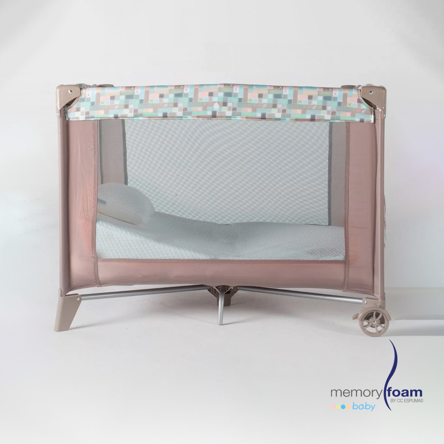 Memory Foam Colch&oacute;n Antirreflujo para Cuna de Viaje, 140 x 80 x 12 cm. image number null