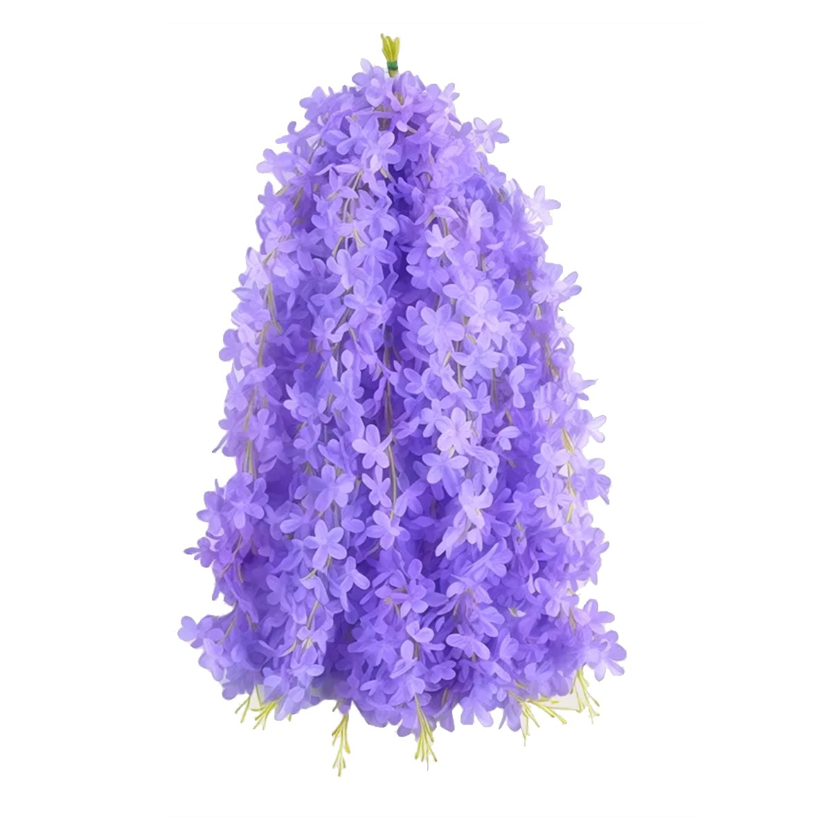 33pcs Flores Artificiales Decoraci&oacute;n Bodas Fiestas Hogar Indigo image number null