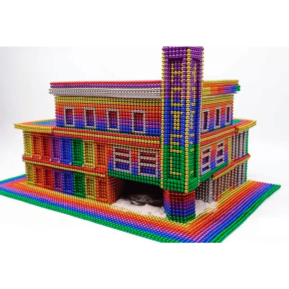 Cubo Magn&eacute;tico Magic Magnet Cube El Juguete, 216pcs 5mm. image number null