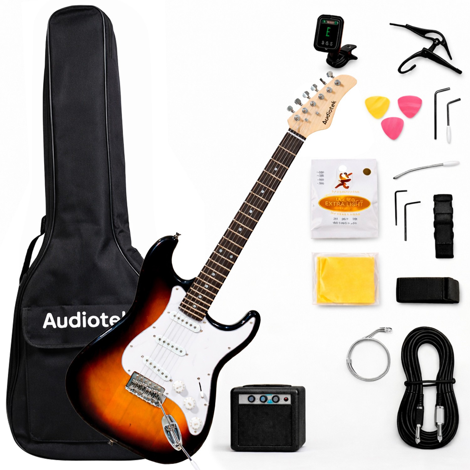 Guitarra Electrica Amplificador Accesorios Musica Caf&eacute; image number null