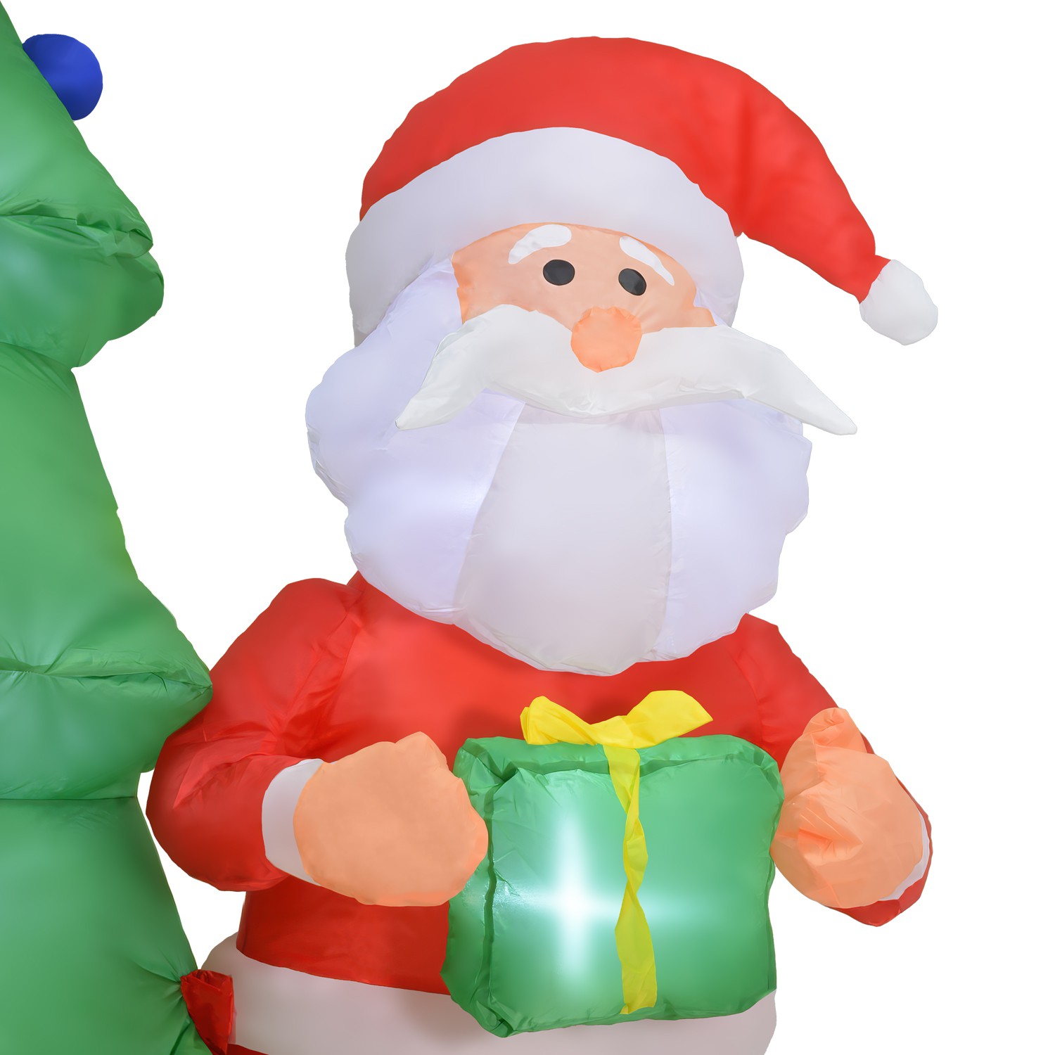 Inflable Navidad Santa Reno Arbol Luz Led Decoracion 1.5mts image number null