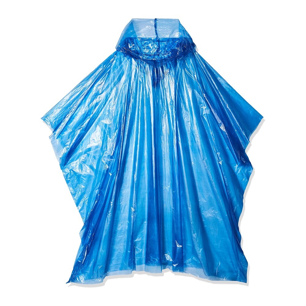 Poncho Impermeable Azul P/ Emergencias Unitalla Foy image number null
