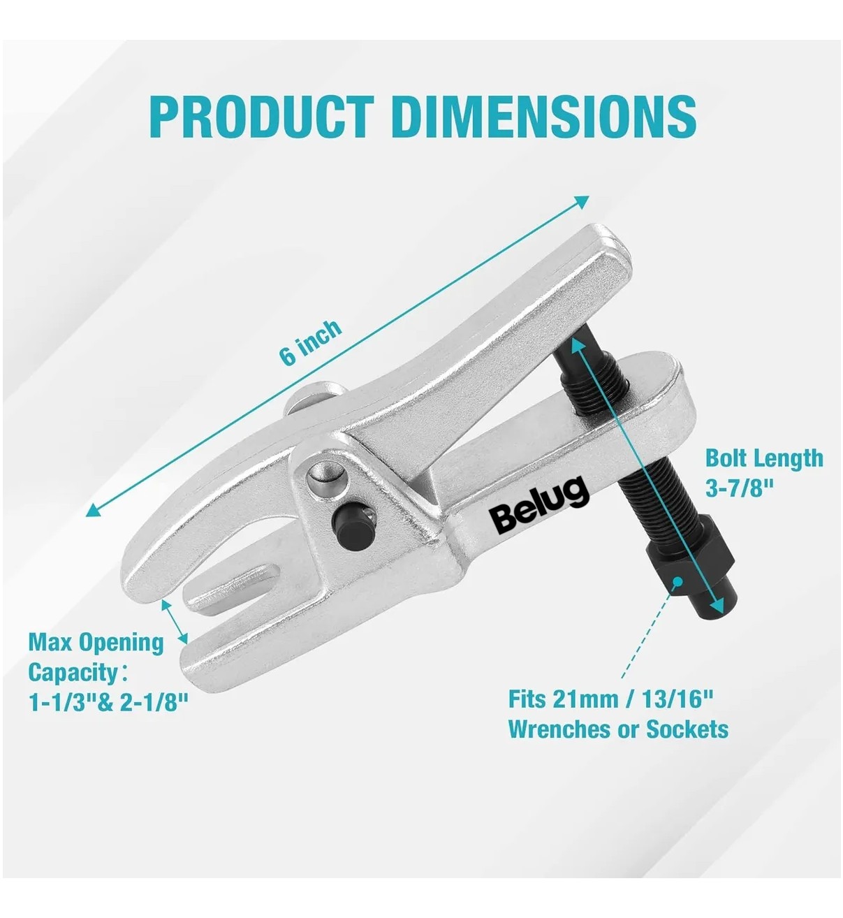 Extractor De R&oacute;tula Ajustable Para Auto Separador De R&oacute;tula Belug image number null
