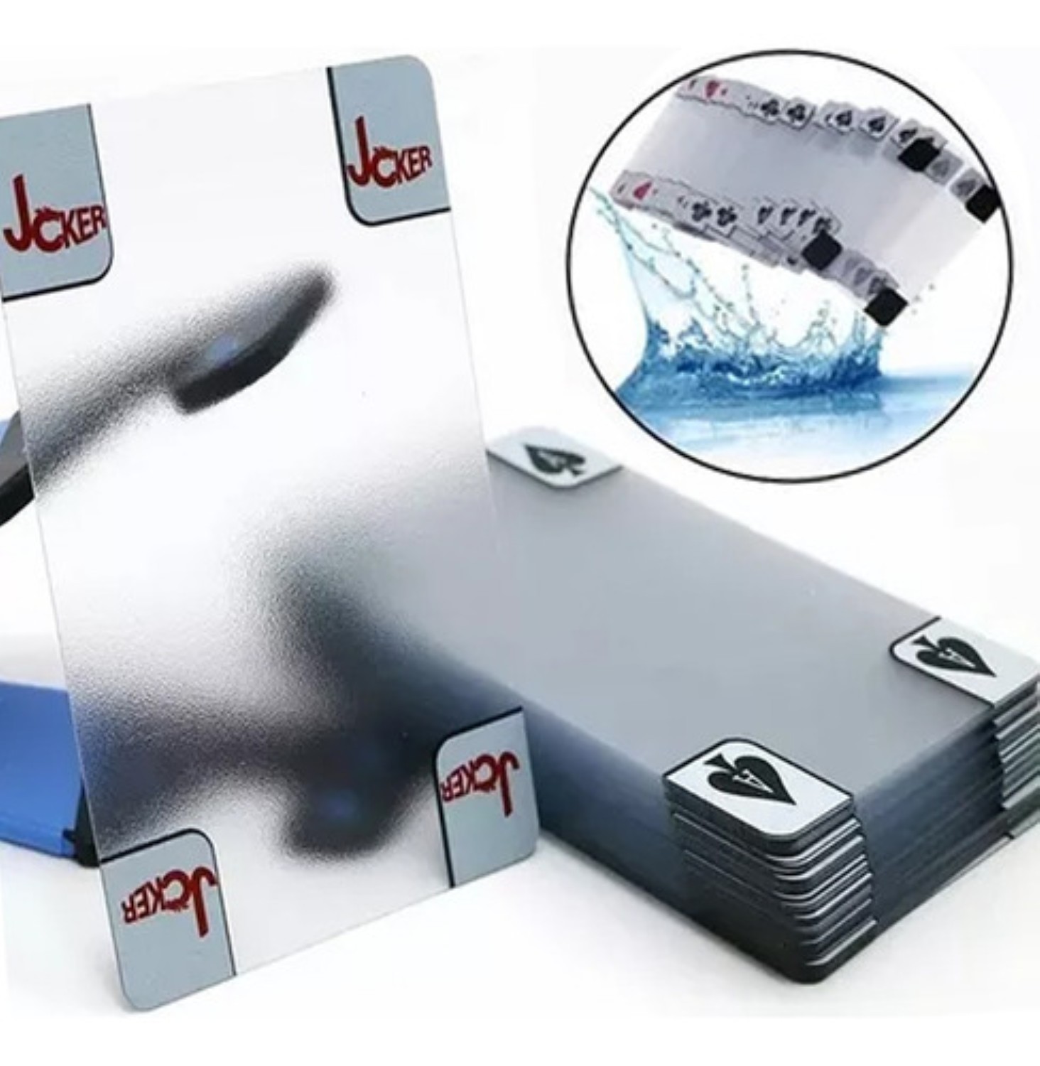 Cartas Poker Transparentes Naipes Poquer Blackjack Casino image number null