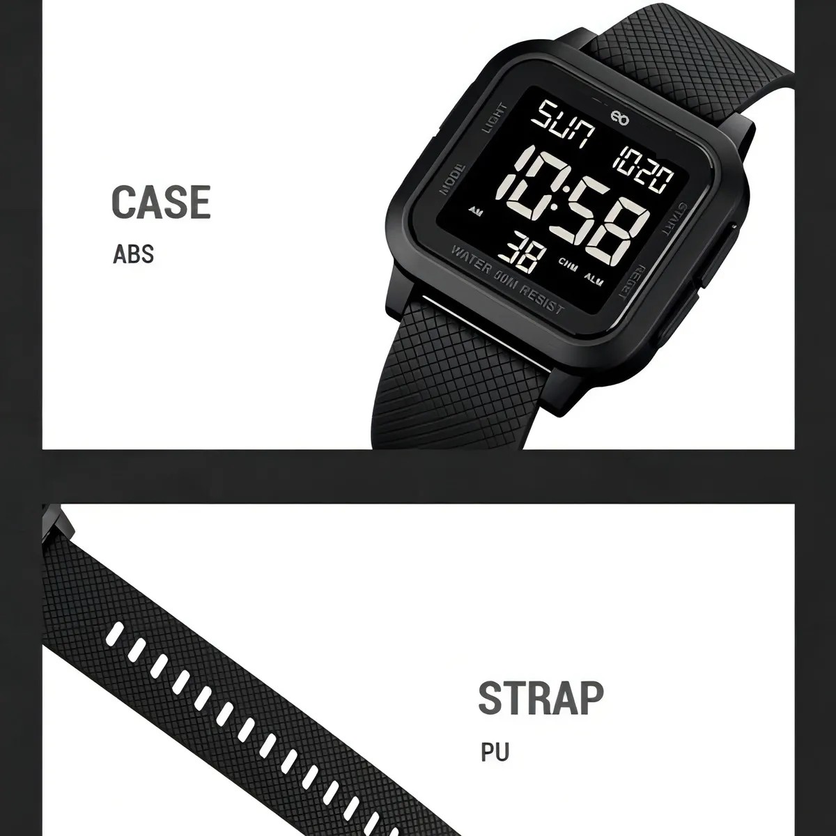 Relojes Luminosos Impermeables Para Exteriores Color Del Fondo Negro image number null