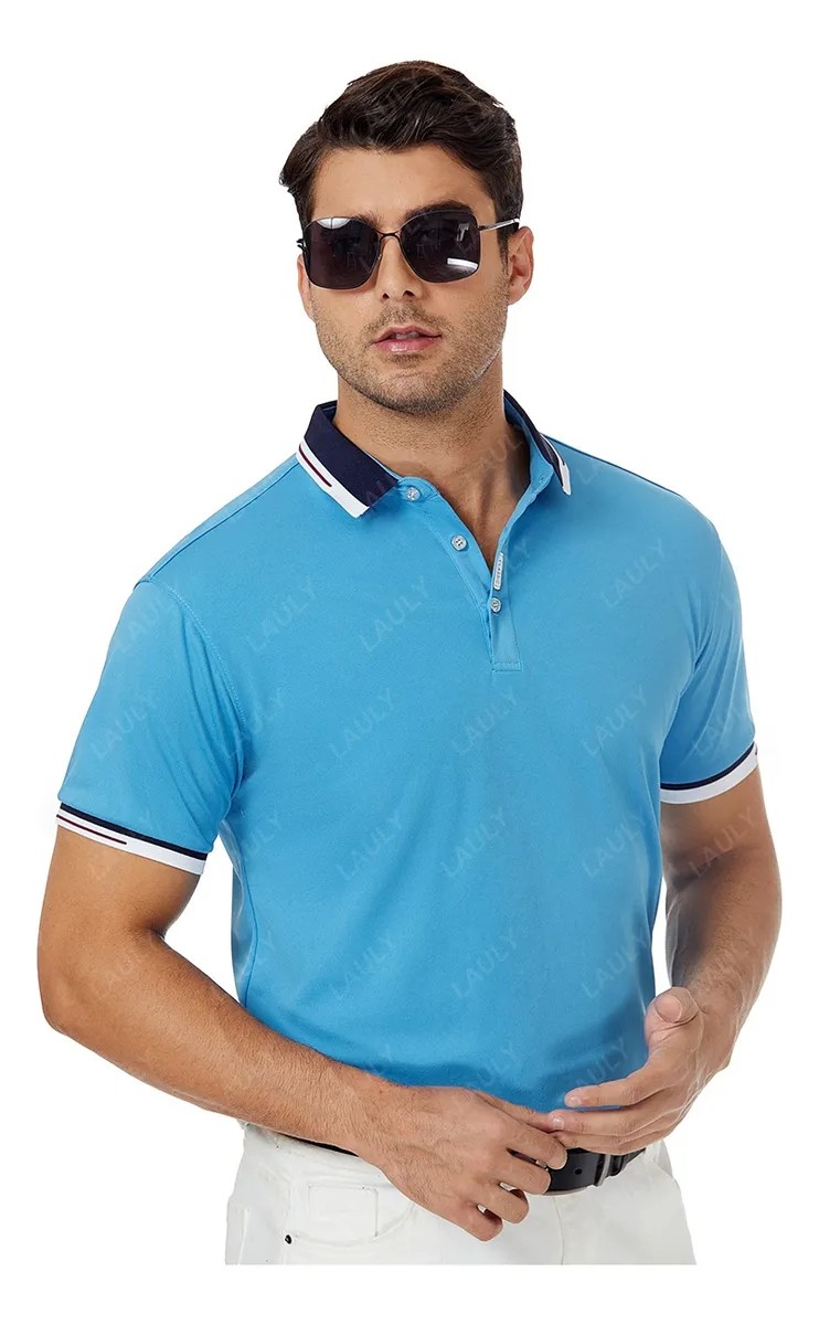 Playeras Caballero Camisa Casual Manga Corta Ocio TALLA GRANDE image number null