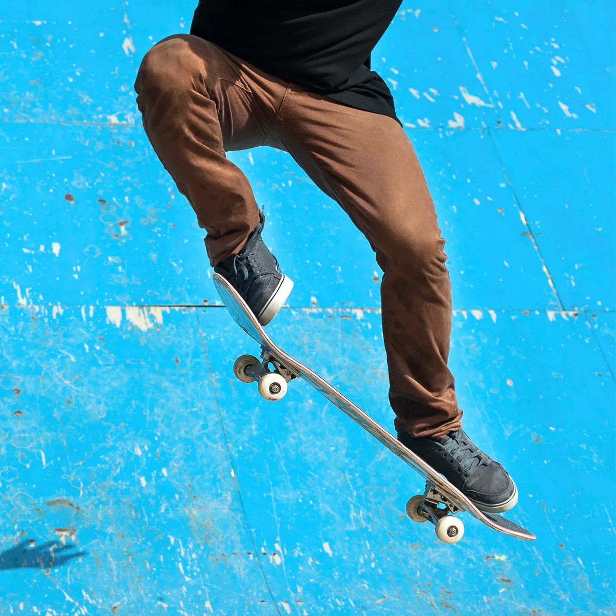 Patineta Profesional De Madera Rusa Ruedas Rayos image number null