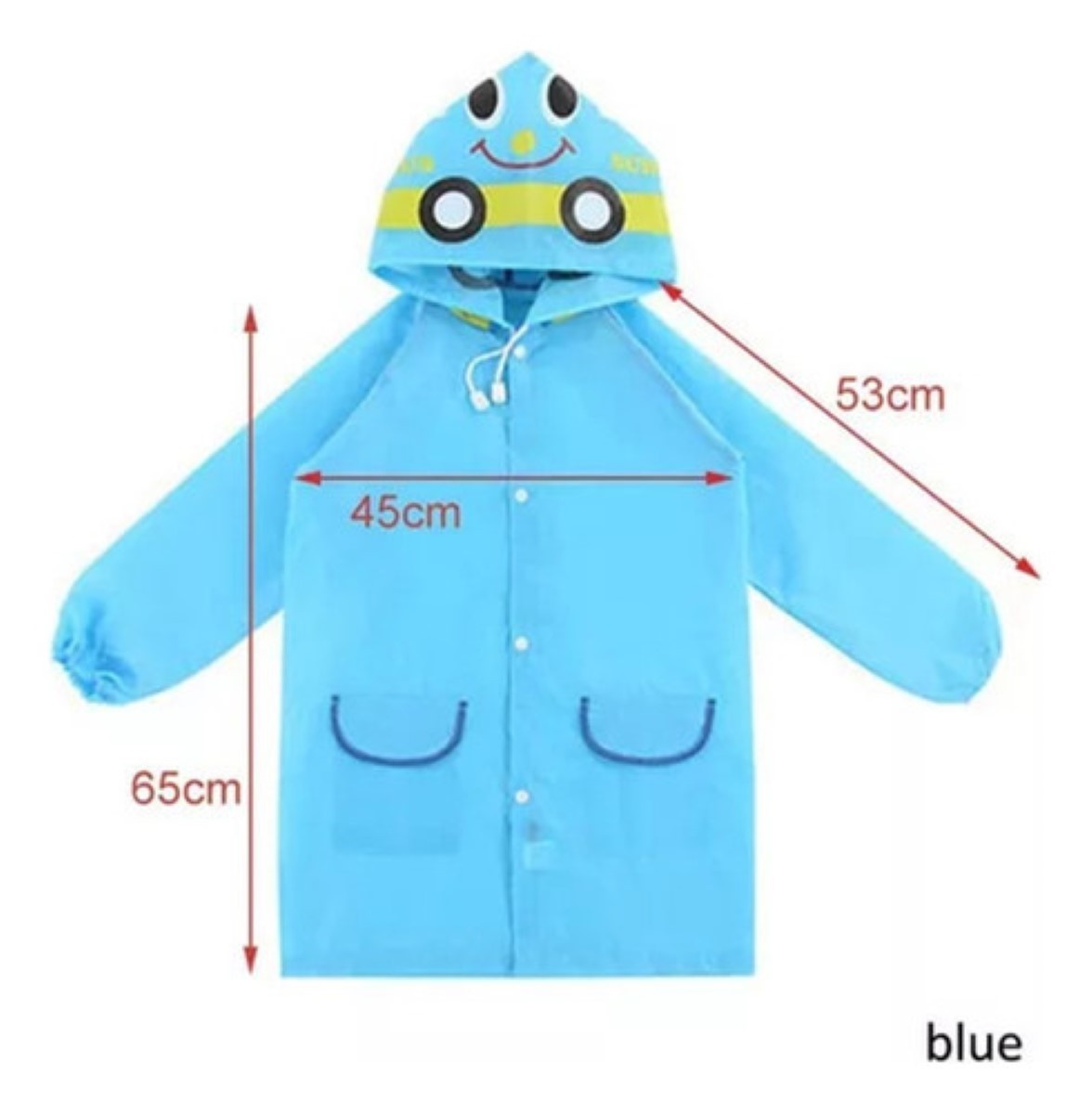 Poncho Impermeable Capa Lluvia Ni&ntilde;o Colegio Kinder Escuela ROSA image number null