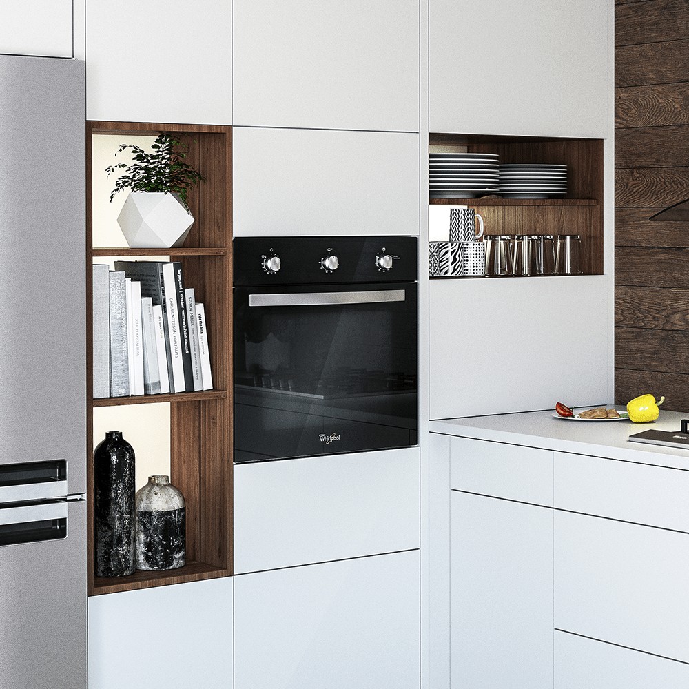Horno Empotrable De Gas 24 Whirlpool Woa105f Negro image number null