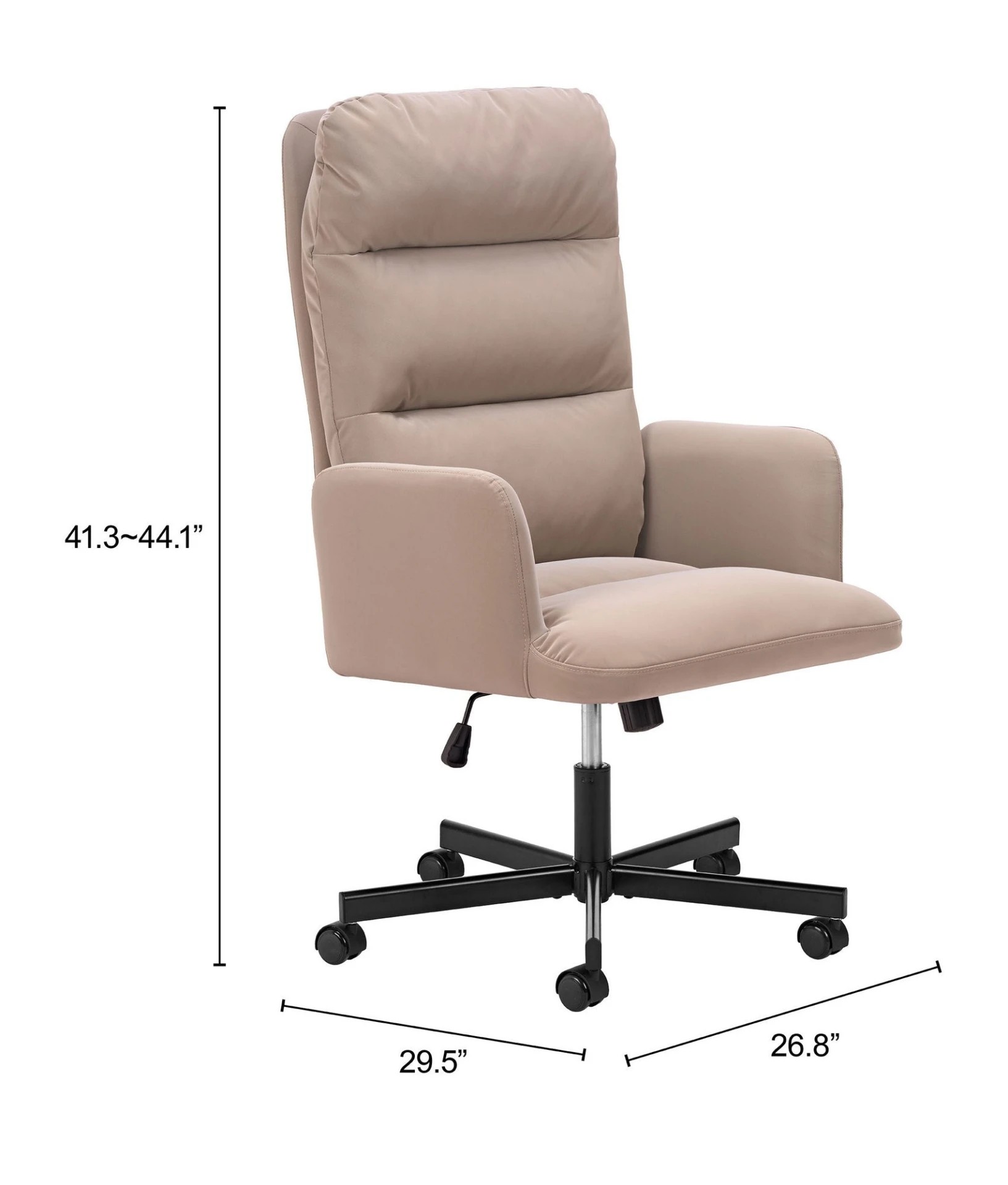 Silla de Oficina Sable Gris Kessa image number null