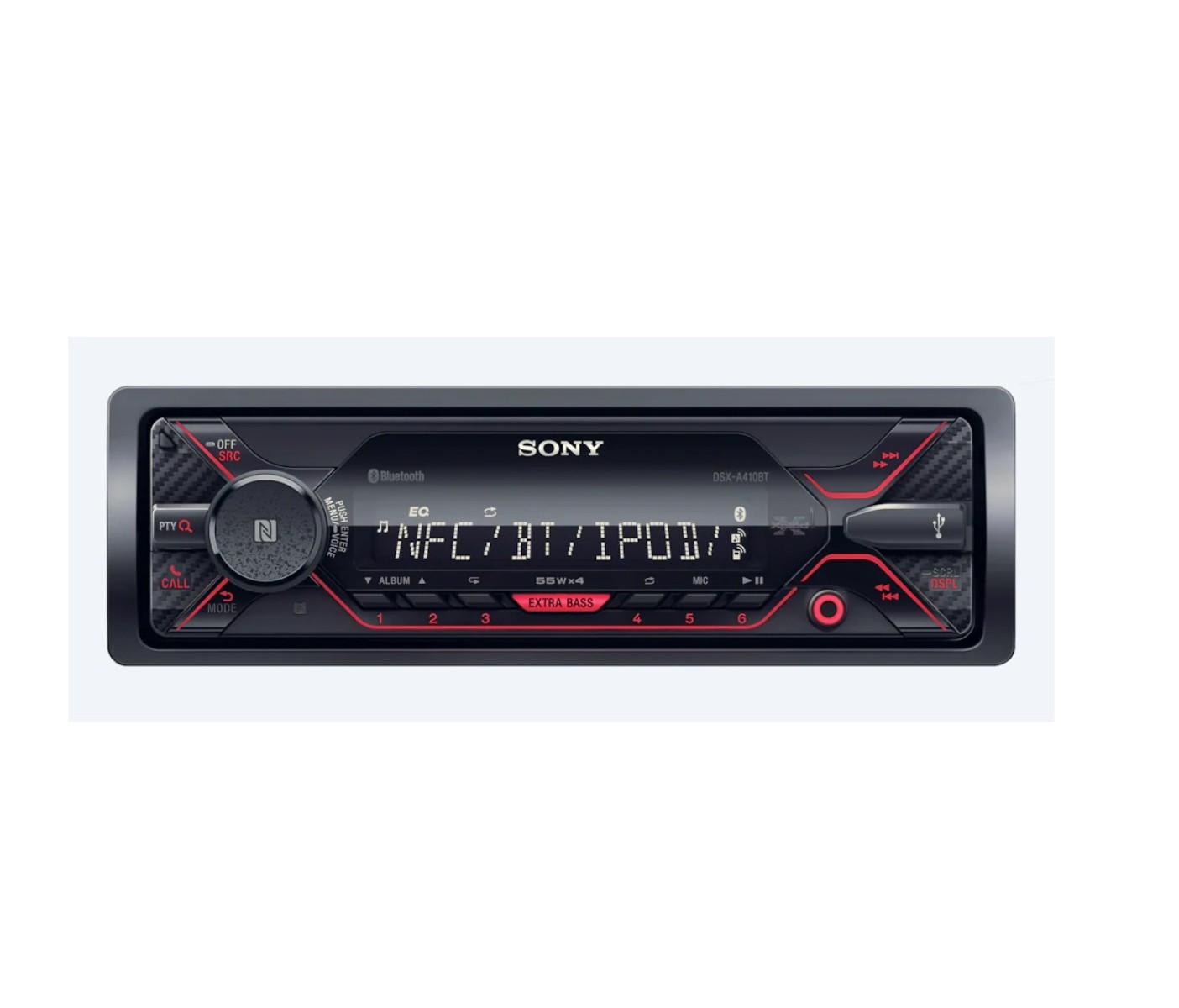 AUTOEST&Eacute;REO SONY DSX-A410BT/Q1 BLUETOOTH NEGRO ALBY3 image number null