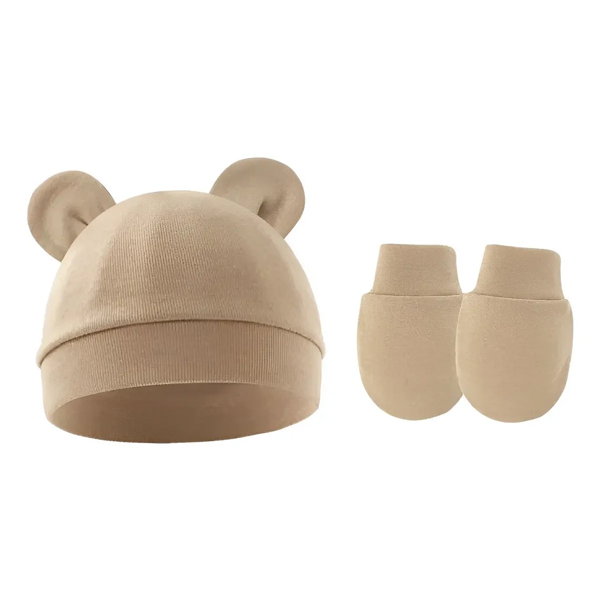 Juego De 4 Sombreros Para Beb&eacute;s, Guantes Antiara&ntilde;azos Para Recien nacido image number null