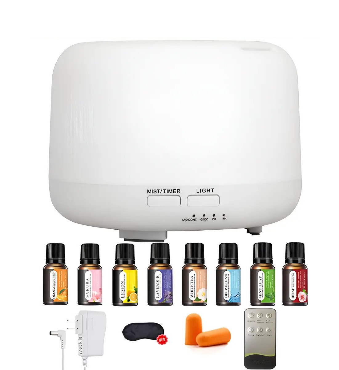 "Difusor De Aceites Esenciales Para Humidificadores Aroma blanco completo " image number null