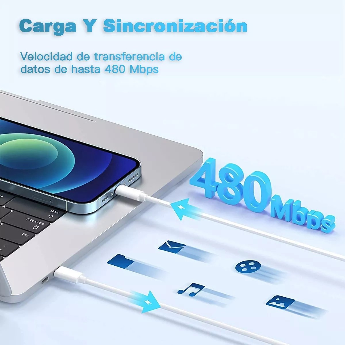 2 Pcs 20w Cargador De Carge R&aacute;pida Para X 11 12 13 14 Blanco image number null