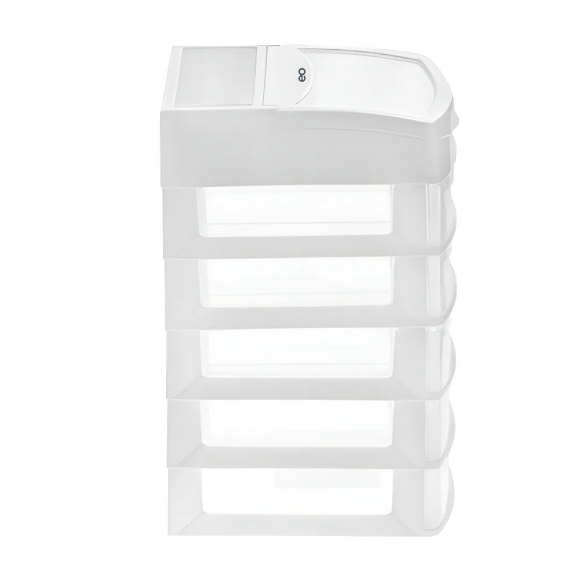 Mini Cajonera Organizador De Escritorio 5 Cajones Blanco image number null