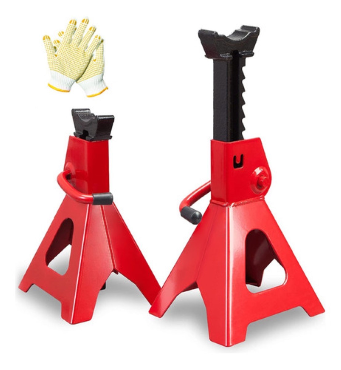2 Piezas Torres Para Auto Torre Automotrices De 3 Toneladas rojo image number null