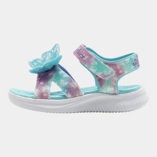 Sandalias Skechers Ni&ntilde;a Jumpsters Butterfly 303109laqmt Azul 17 Mx image number null