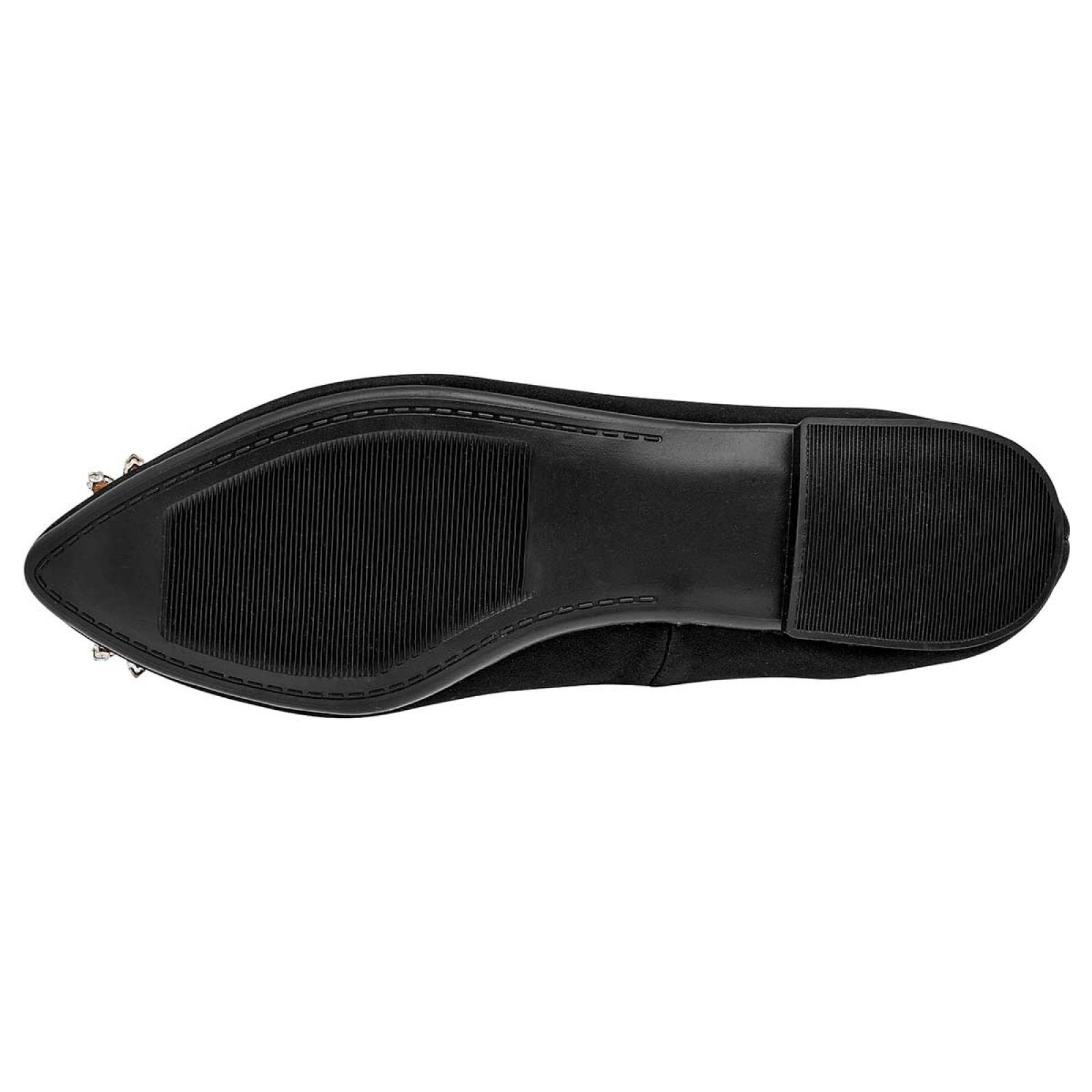 FLATS CON PEDRERIA de Moramora Para Mujer en Negro 11317146 T6 image number null