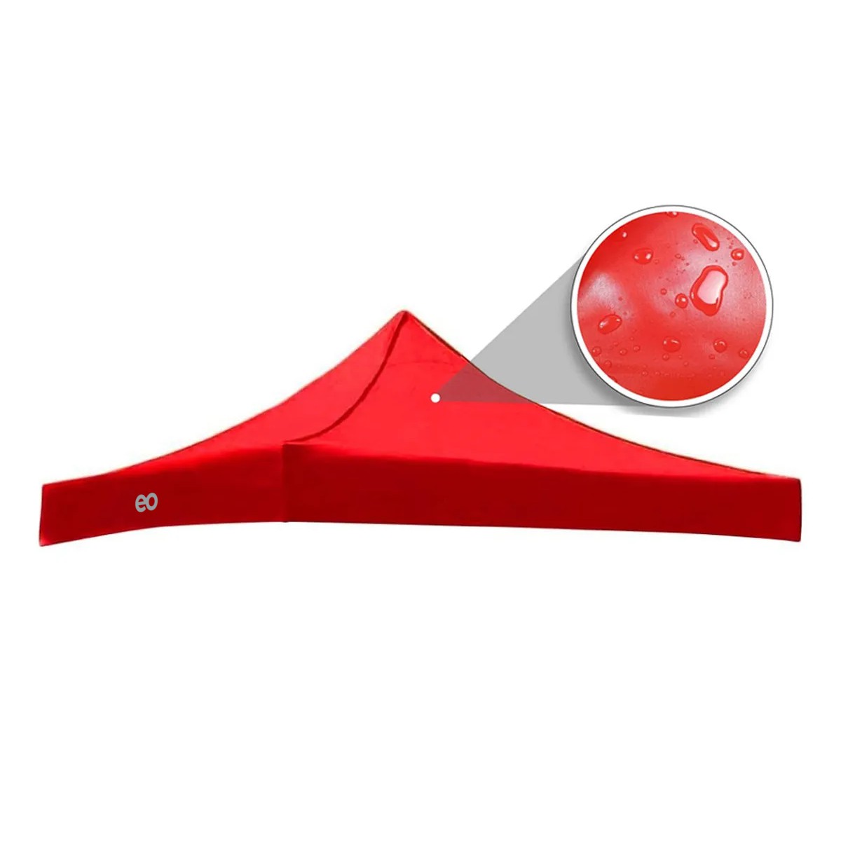 Repuesto De Lona Para Toldo 3x3m Impermeable Rojo image number null