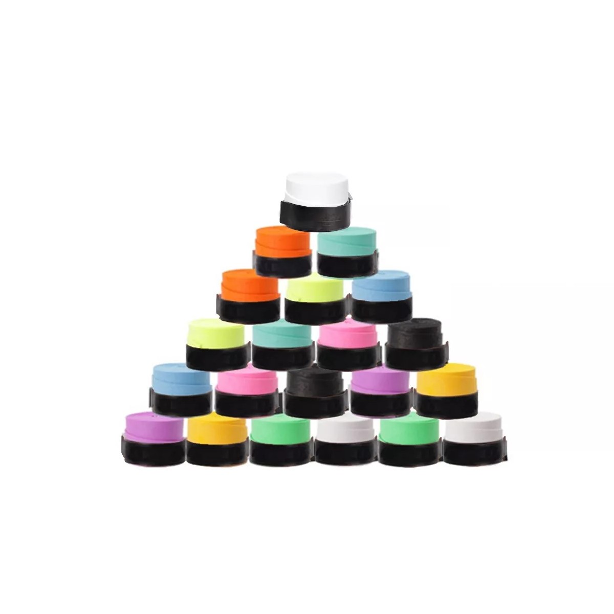 24 Pcs Cintas Agarre Raqueta Tenis B&aacute;dminton Antiderrapante image number null