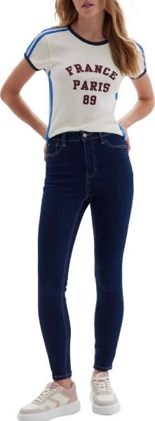 Jeans casual dama azul indigo Atmosphere Dnm modelo CA59 image number null