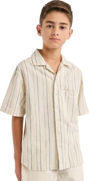 Camisa casual ni&ntilde;o beige Next & Co modelo LINC image number null