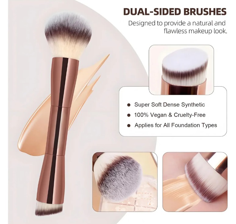 Set 7 Brochas Maquillaje Profesional Alto Nivel image number null