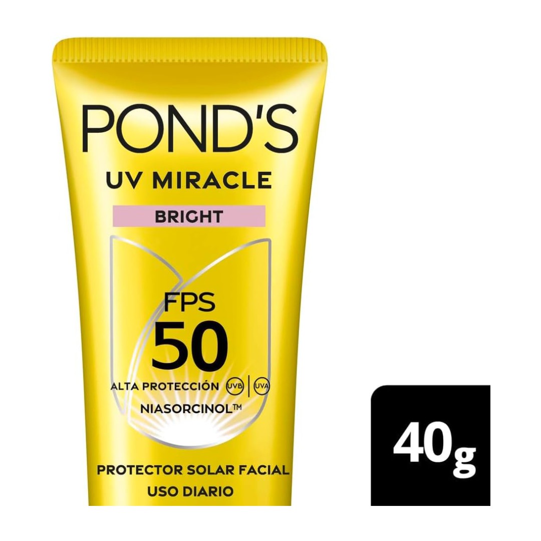 Pond's UV Miracle Ultimate Protect Bright FPS 50 Protector Solar Facial image number null