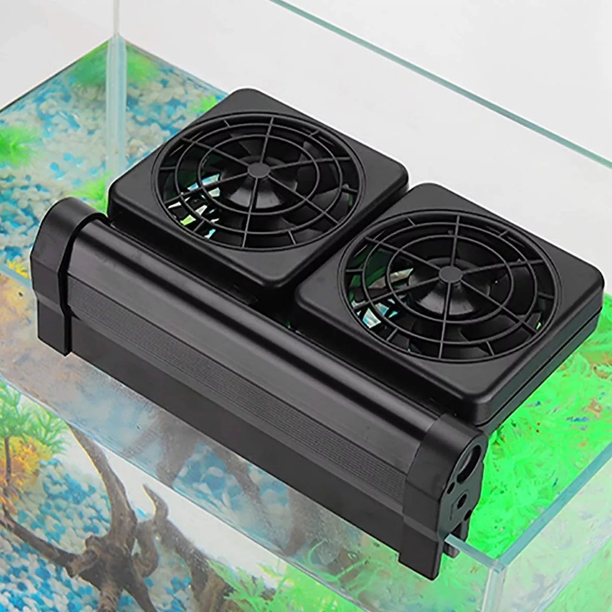 Enfriador Ventilador Para Acuario Y Pecera Con 2 Cabezas image number null