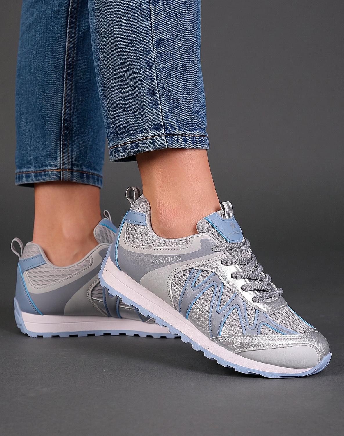 Tenis Mujer Casual Gris Ed Sport 08804505 image number null