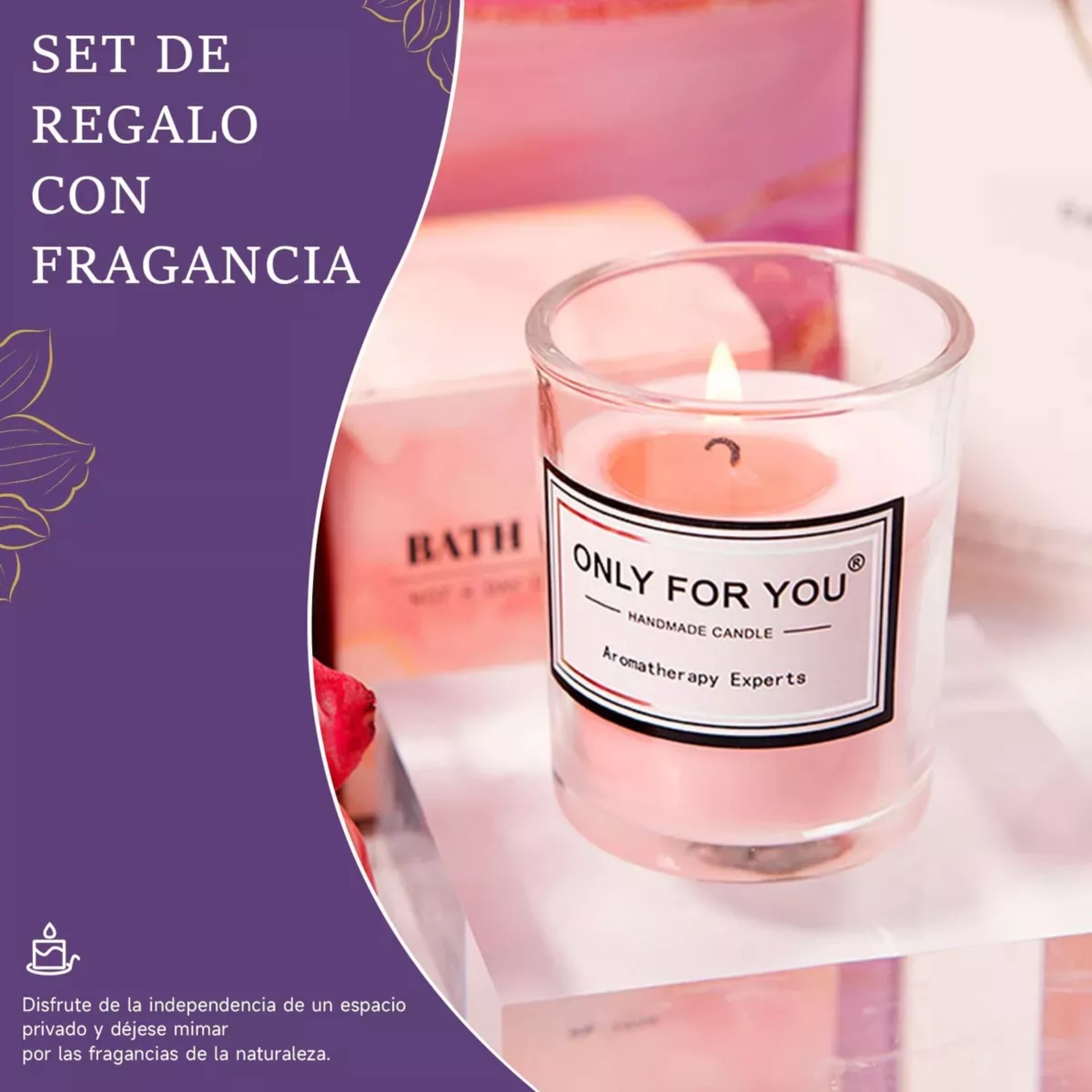 Regalos De Cumplea&ntilde;os Para Mujeres, Cesta De Regalo Relajant image number null