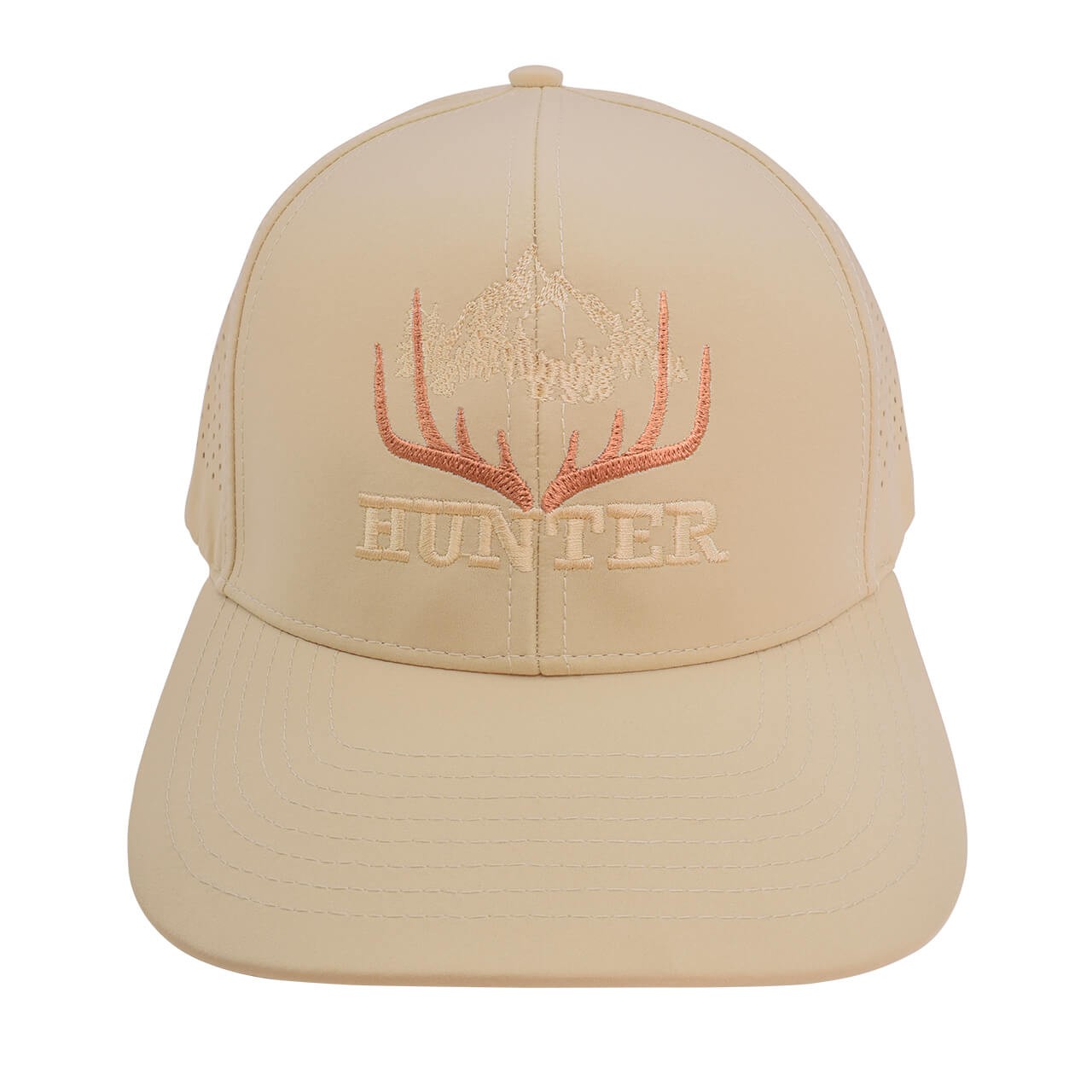 Gorra con malla y ajustador snapback de pl&aacute;stico, waterproof, HUNTER, C9211205, khaki image number null
