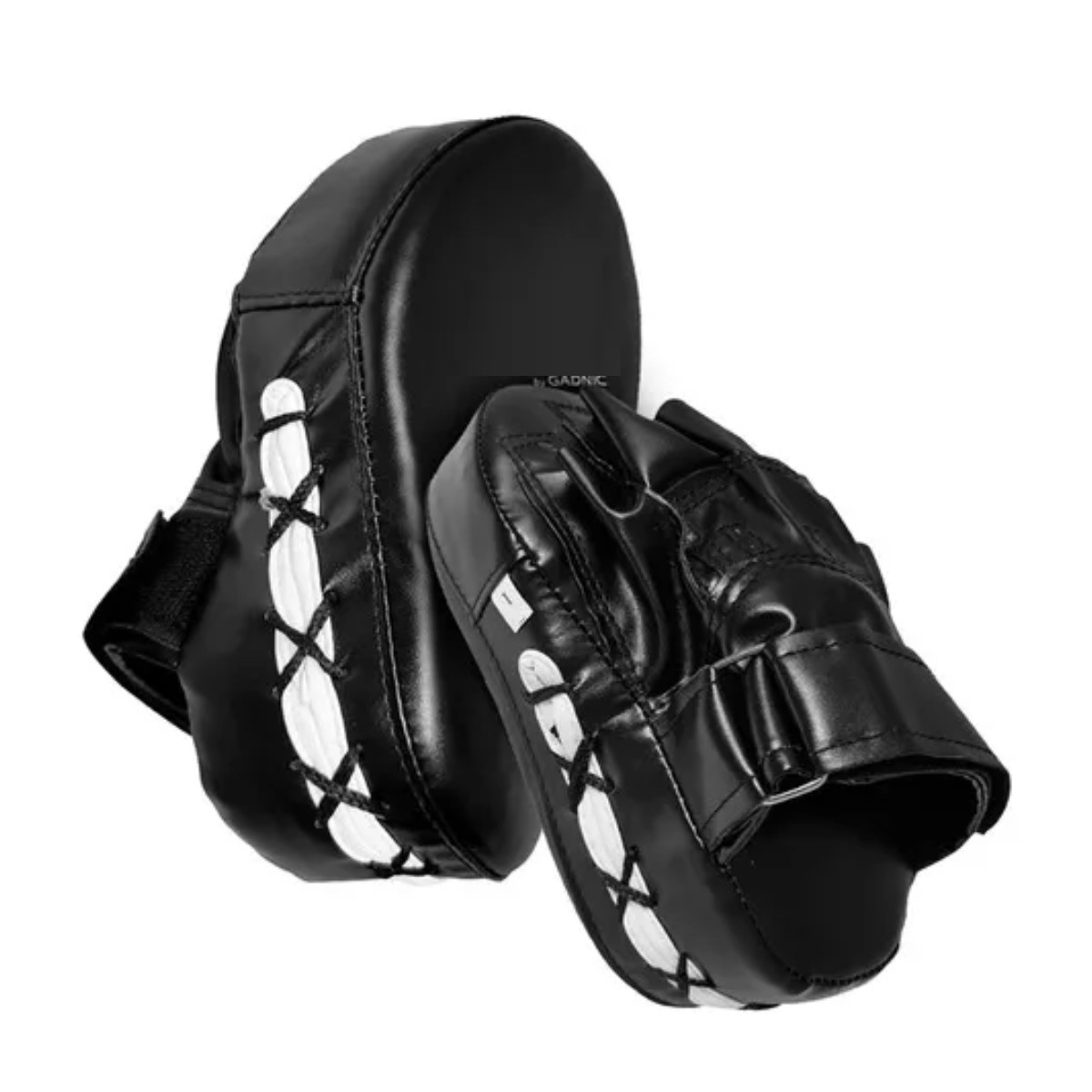 Guantes Foco Boxeo Par Manopla Espuma Alto Impacto Color Negro image number null