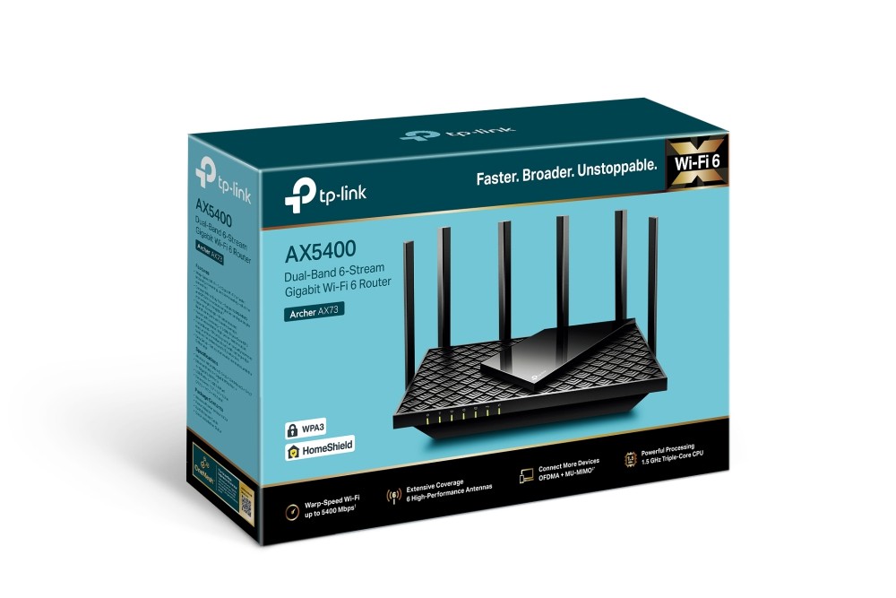 Router TP-Link Archer AX72 Wi-Fi 6 AX5400 Gigabit image number null