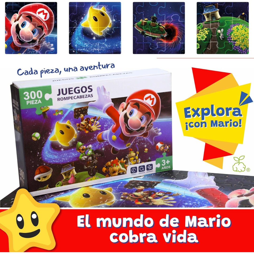 Rompecabezas Super Mario Galaxy 300 Piezas image number null