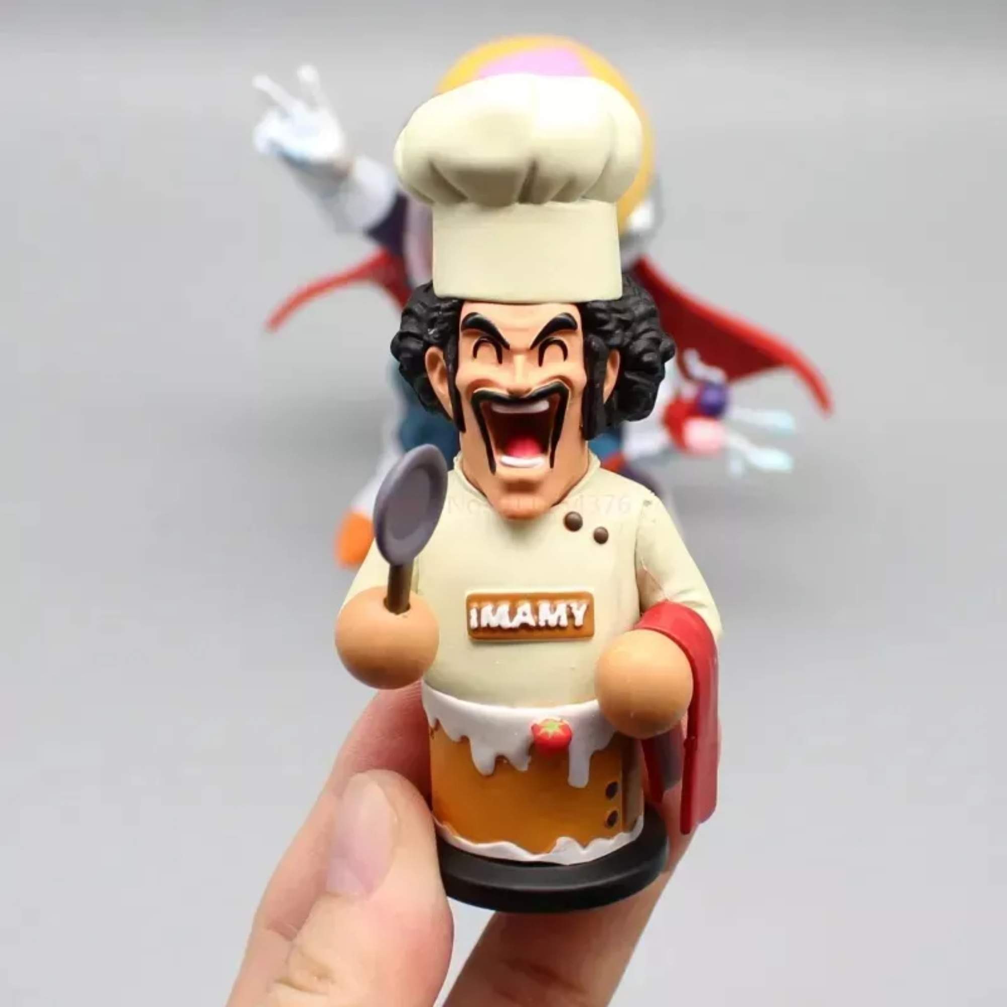 Figura Videl Gran Sayaman 2 Mr Satan Dragon Ball Z 20cm Set de Figuras de Accion Juguete Coleccionable Videl & Mr. Satan Dragon Ball Z image number null