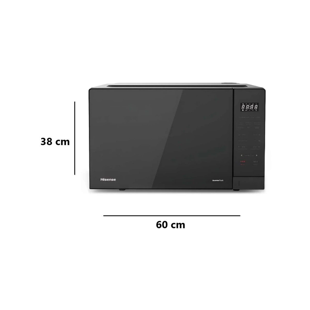 Horno de Microondas Hisense 1.6 Pies C&uacute;bicos Negro HMMG4211BMVG image number null