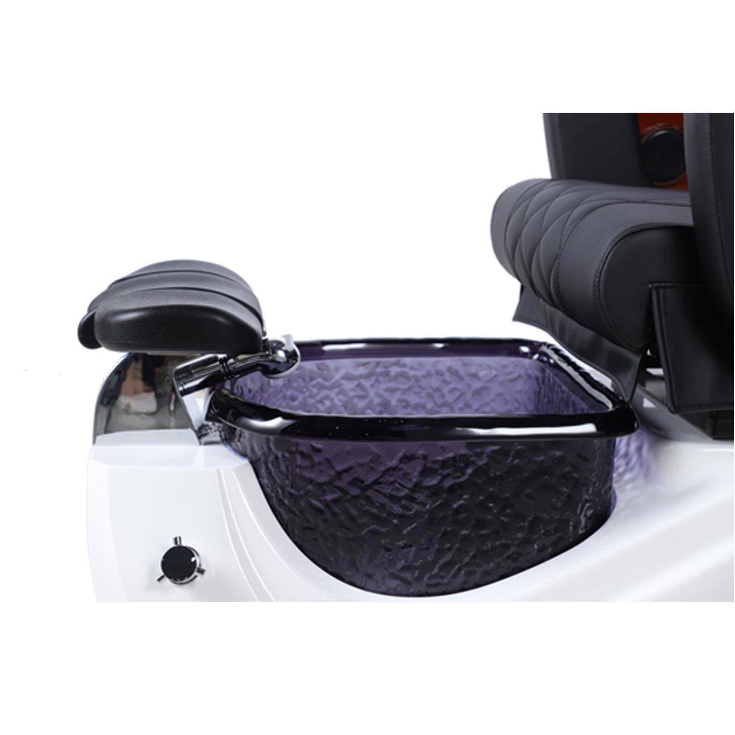 Spa Pedicure Con Masaje Tarja Blanca y Bowl Humo S813 Lemex image number null
