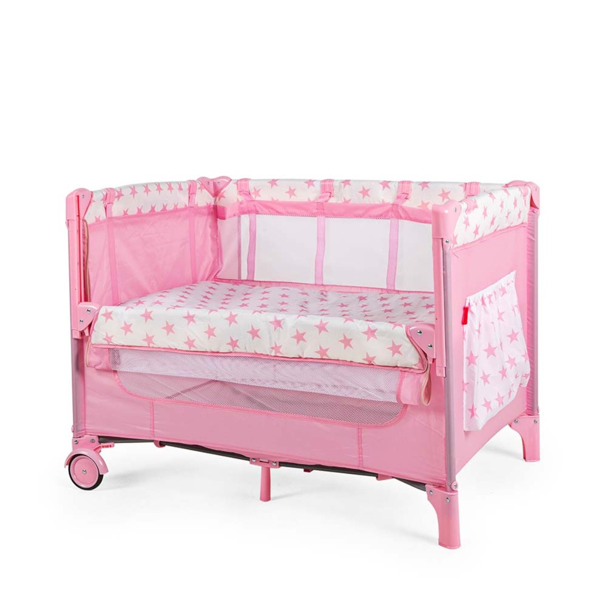 Corral Cuna D'Bebe Colecho Love & Care Rosa ENDY12 image number null