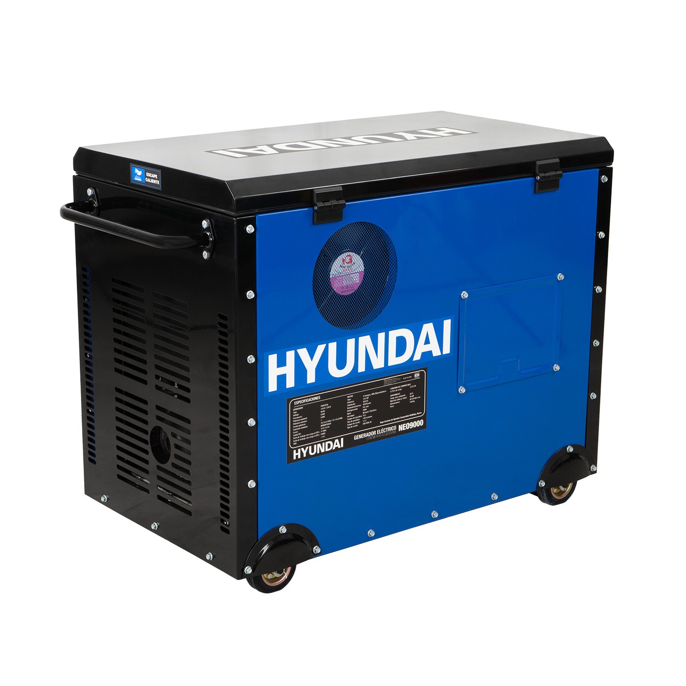 Generador Hyundai 9,000 Watts Profesional Silencioso 110v/220v - NEO9000 image number null
