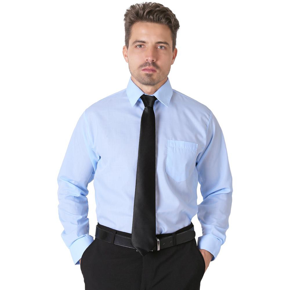 Camisa Hombre Vestir Regular Azul Lavin 54104602 image number null