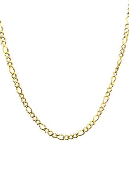 CADENA CARTIER 3X1 51 CM CALIBRE 1 MM ORO DORADO 14 KILATES image number null