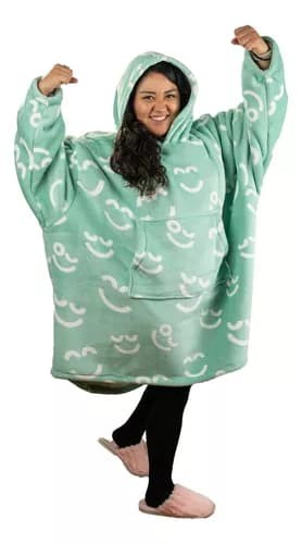 Coomfi - Maxi Hoodie, Sudadera Para Dormir Unitalla Adulto Verde image number null