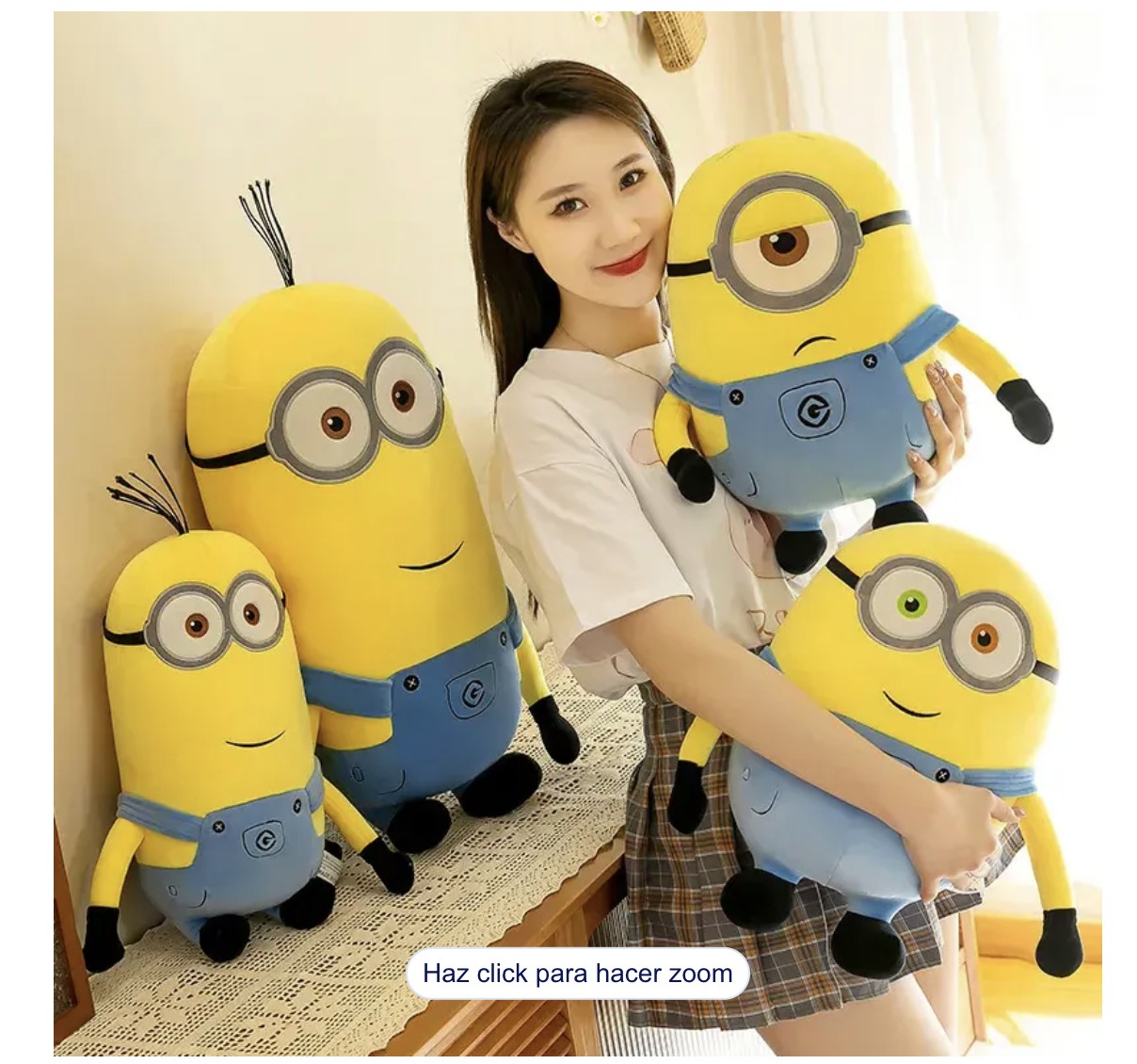 Peluche de Minion 40 cm Modelo Amarillo image number null